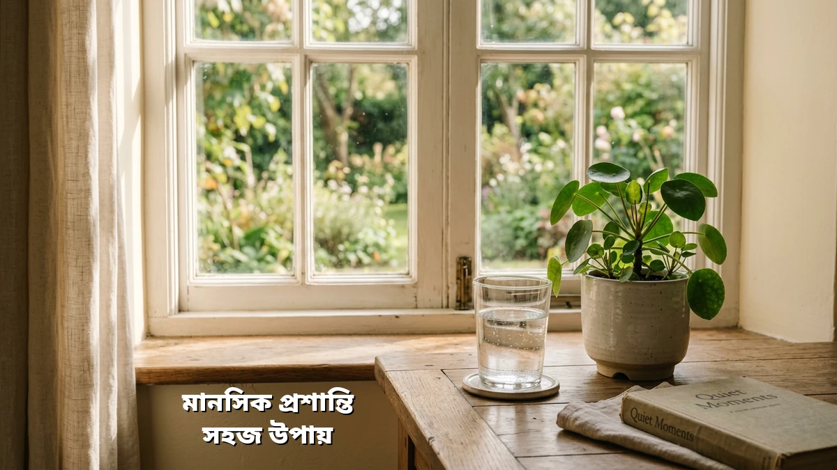 মাথা ভারী লাগলে বিনা খরচে মন শান্ত করার নিয়ম