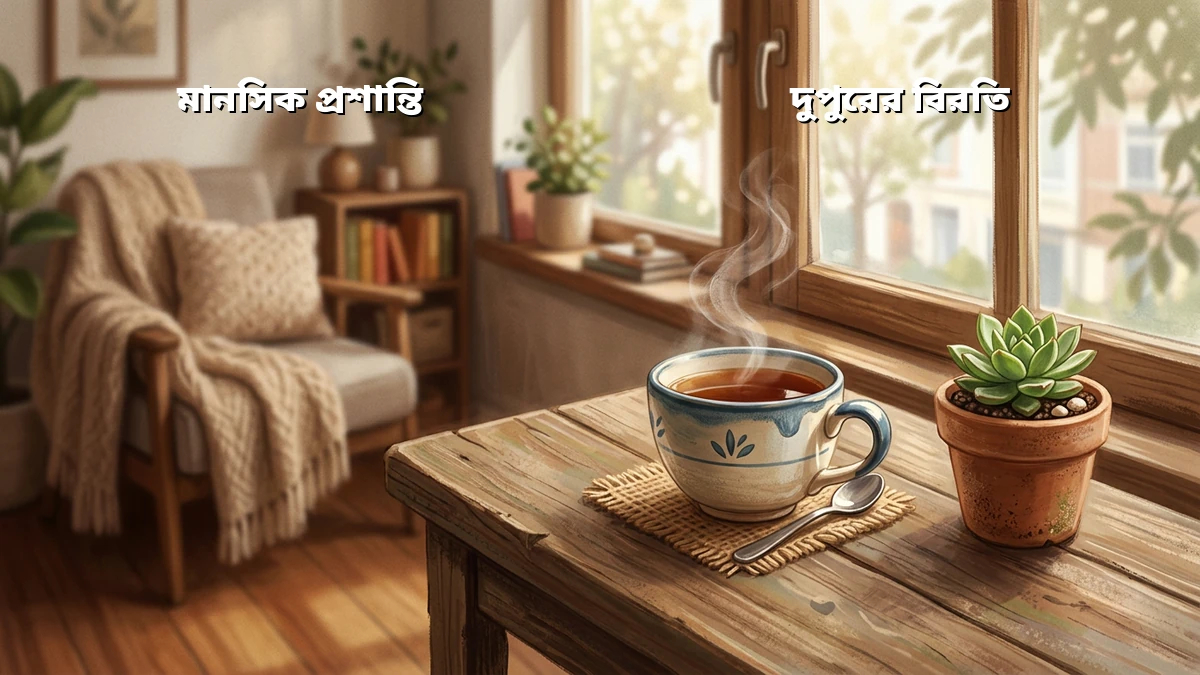অফিসের লাঞ্চ ব্রেকে মানসিক ক্লান্তি দূর করার সহজ ও কার্যকর উপায়