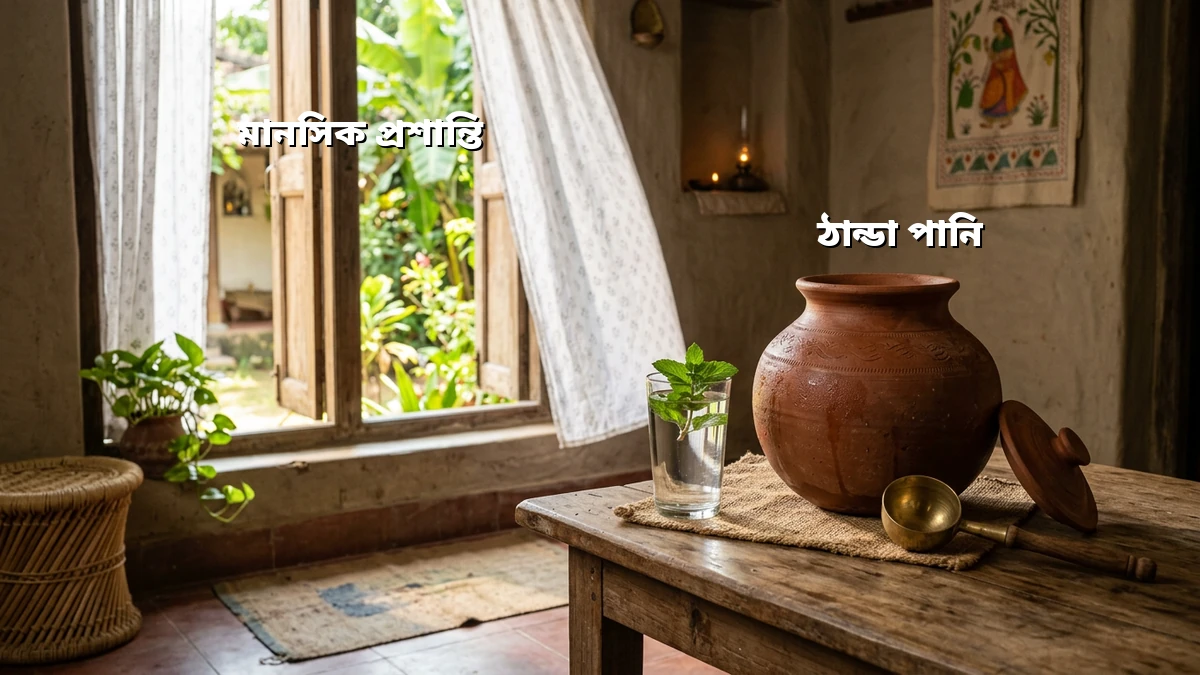 অতিরিক্ত গরমে মন শান্ত রাখার ঘরোয়া উপায়